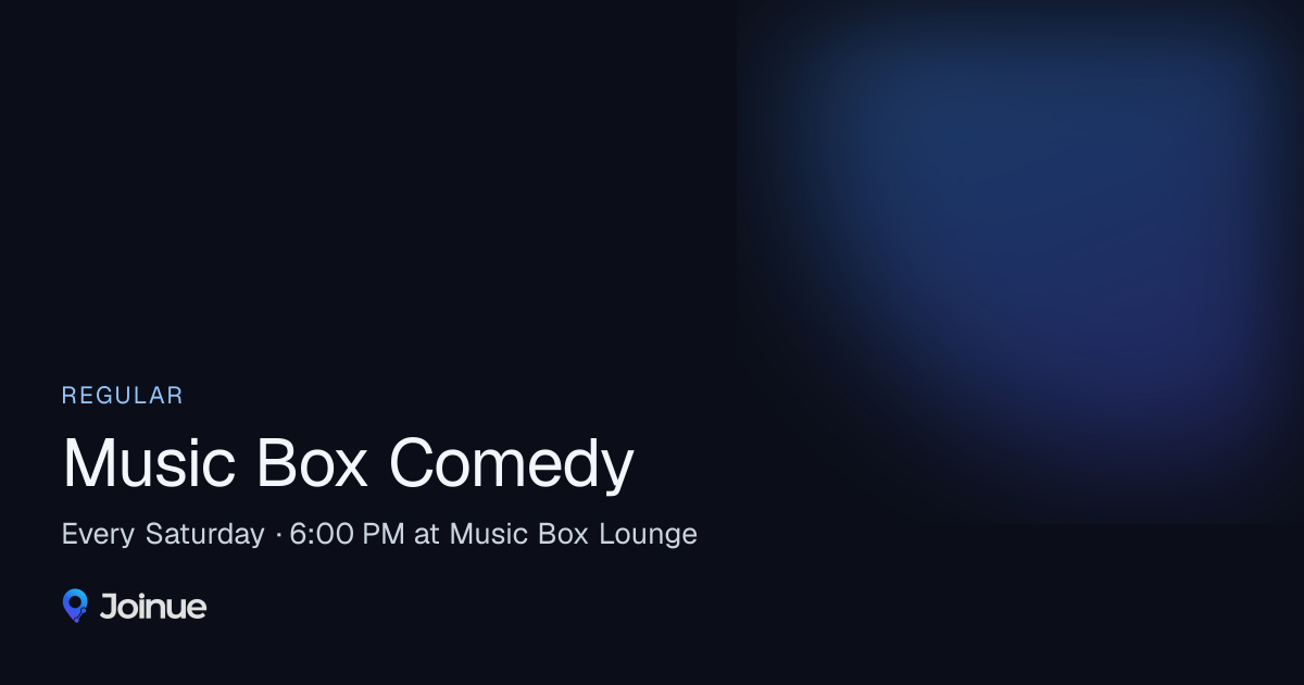 Music Box Comedy